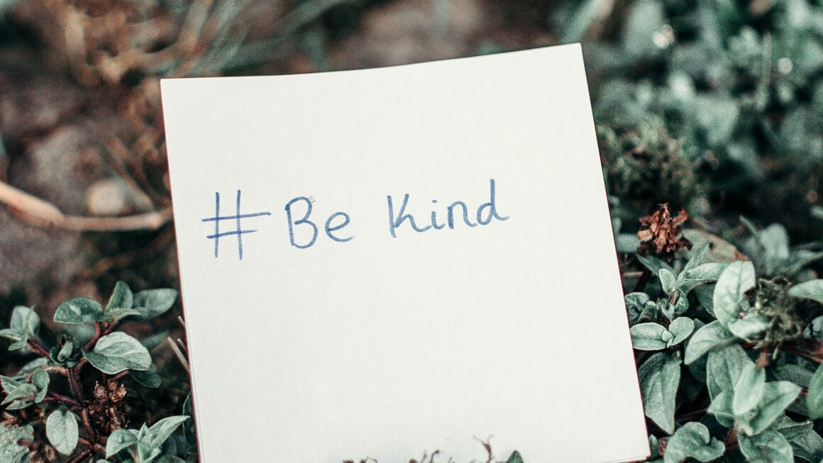 Be kind on a post it note